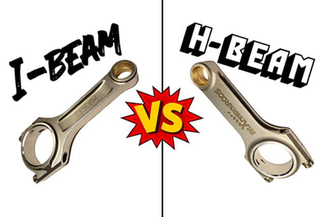 MaXpeedingRods Blog | An Automotive Blog from MaXpeedingRods - H-Beam vs. I-Beam Connecting Rods MaXpeedingRods Blog | An Automotive Blog from MaXpeedingRods - H-Beam vs. I-Beam Connecting Rods