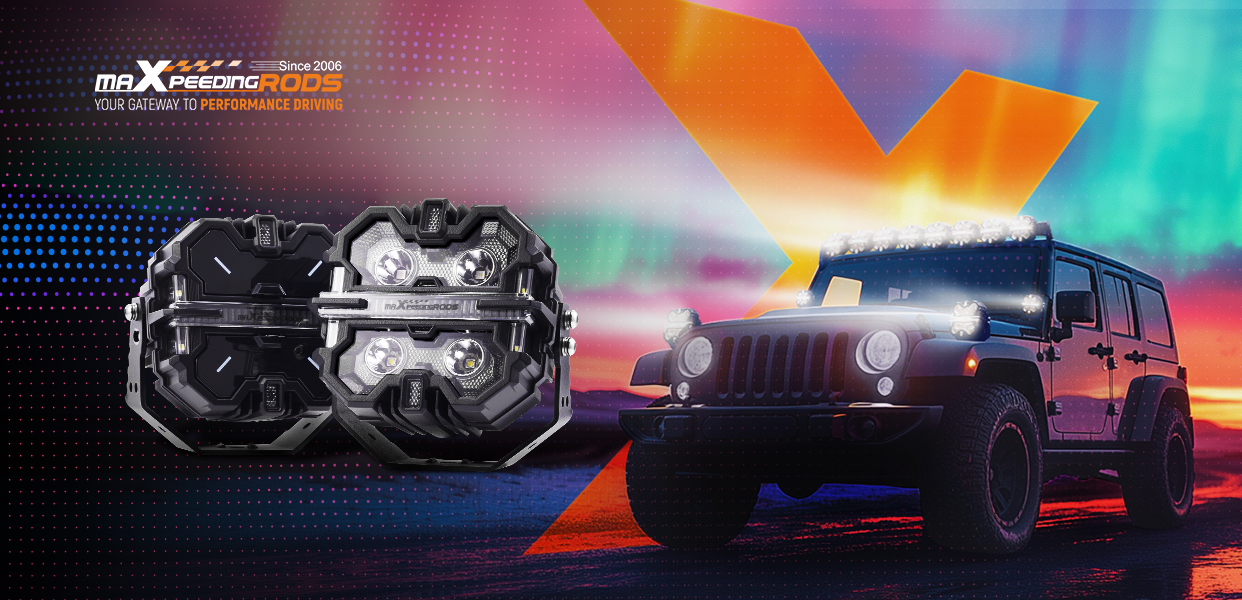 MaXpeedingRods Blog | An Automotive Blog from MaXpeedingRods - Your Questions Answered: A Practical Guide to MaXpeedingRods Off-Road Lights MaXpeedingRods Blog | An Automotive Blog from MaXpeedingRods - Your Questions Answered: A Practical Guide to MaXpeedingRods Off-Road Lights